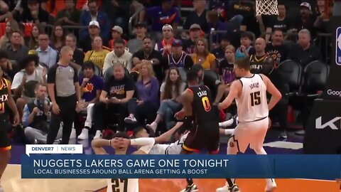 Denver Nuggets face off against the Los Angels Lakers Tuesday night at Ball Arena