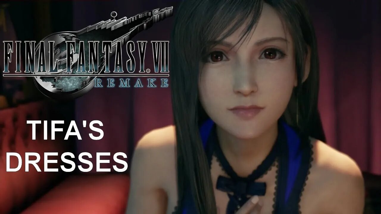 Final Fantasy VII Remake (PS4) - Tifa's Dresses
