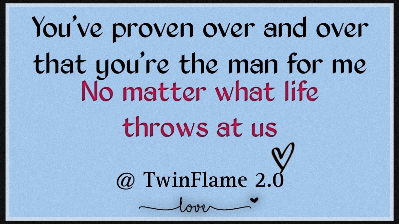 You are the Man for me #dmtodf #subscribe #share #love #care
