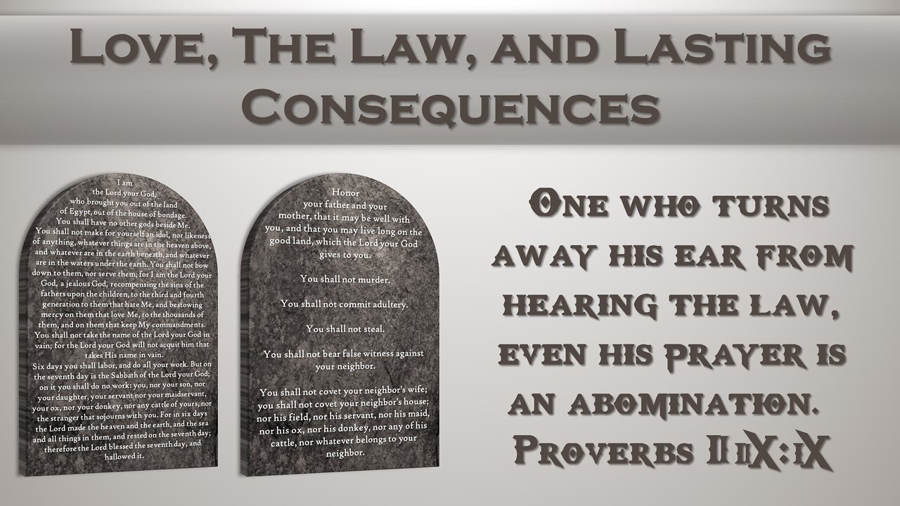 Love, The Law, and Lasting Consequences