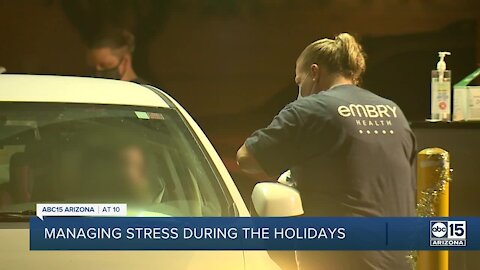 Experts talk about managing stress during the holidays