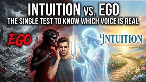 Intuition vs. Ego: The Single Test to Know Which Voice is REAL