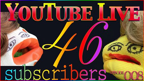 "46 Subscribers on CensorUTube. Mabe we can soon to a CensorUTube Live?"