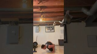 One handed Push ups + weighted vest