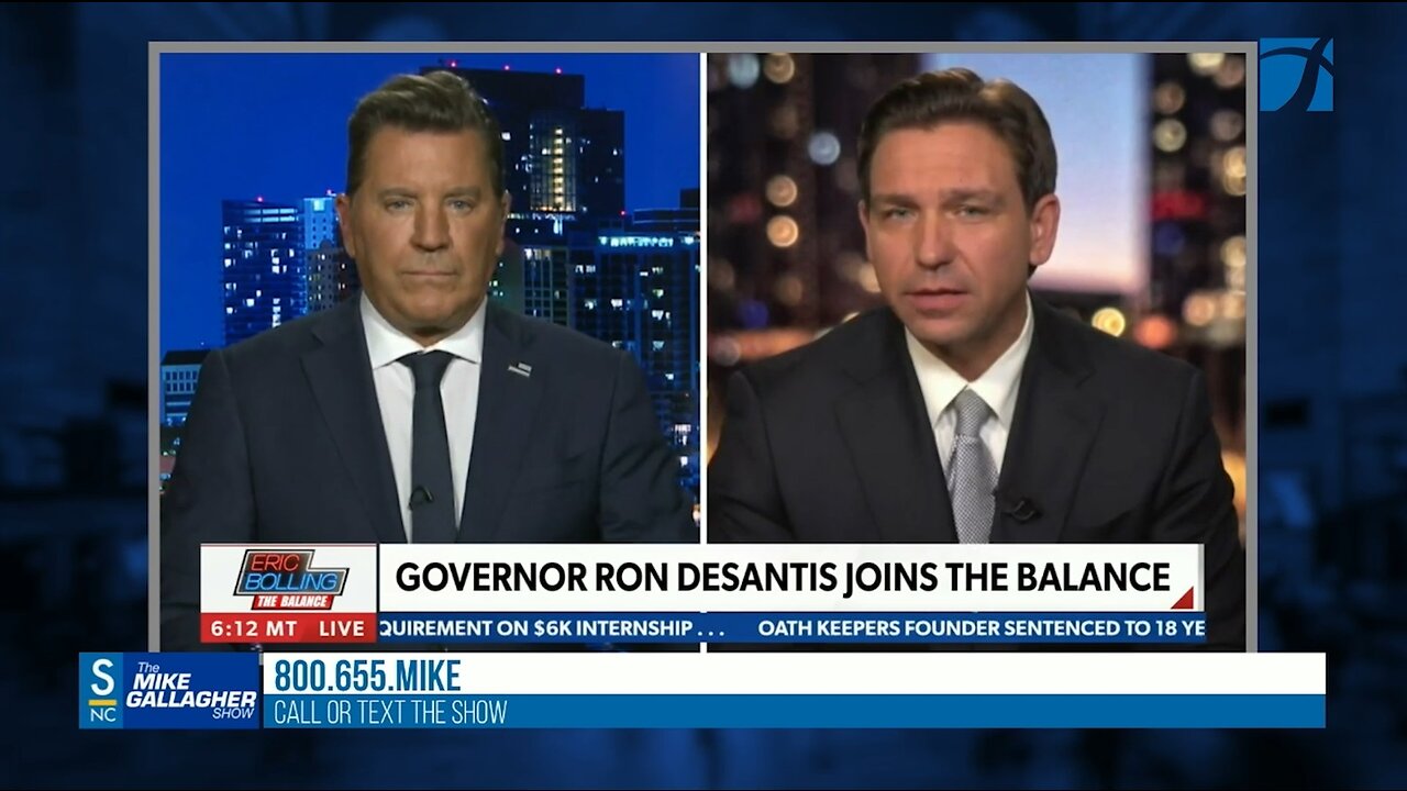 Guest host Joey Hudson shares Ron DeSantis explaining how he doesn’t view himself as an establishment Republican