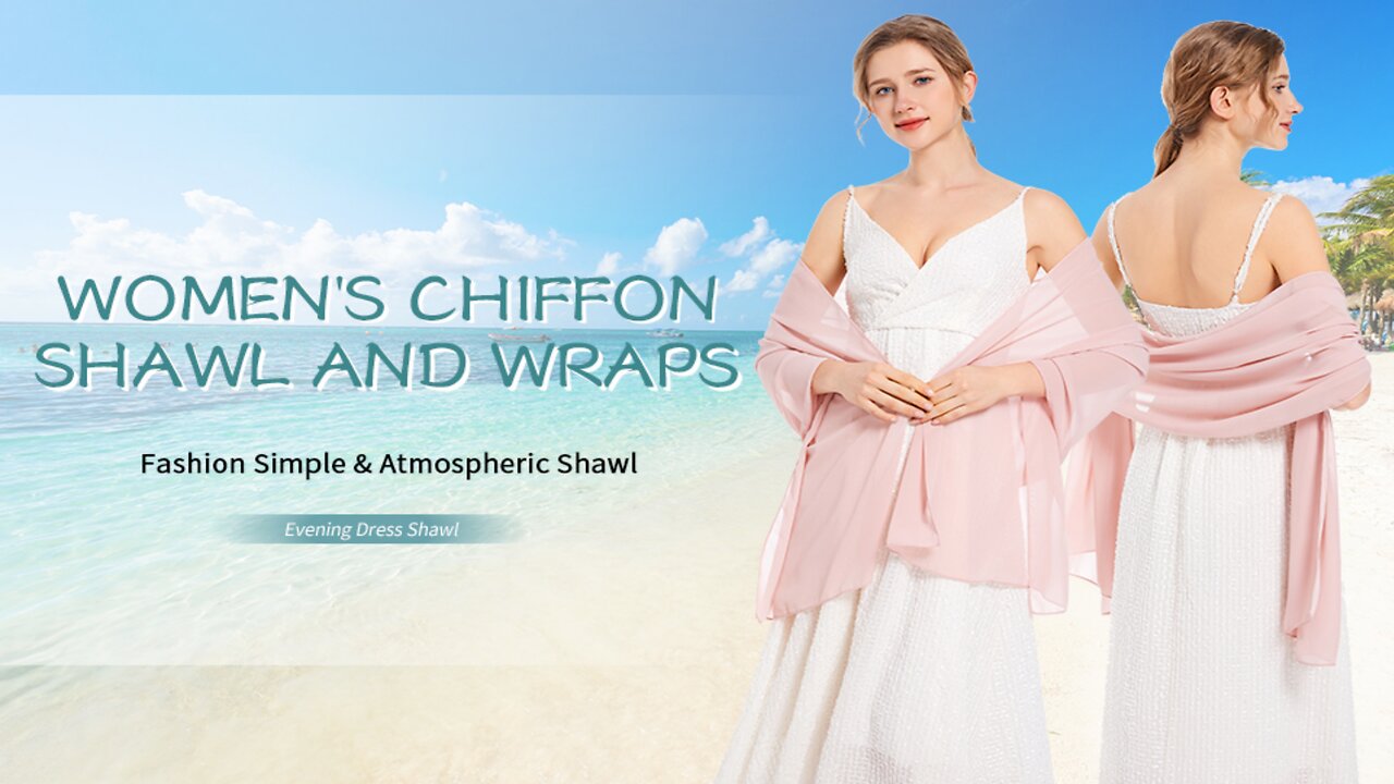 How To Make A Soft Chiffon Scarf In A Minute For A Evening Party