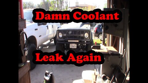 Early Bronco Aluminum Radiator Leak Detection And Pressure Test Stant 12701