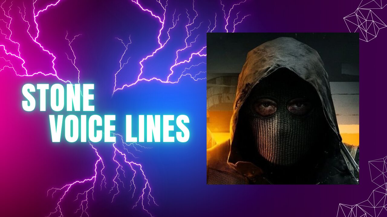 Harry Stone Voice Lines Black Ops 6