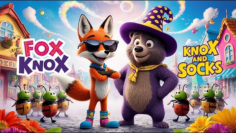 Fox, Knox and socks, vibrant storytelling, whimsical tale