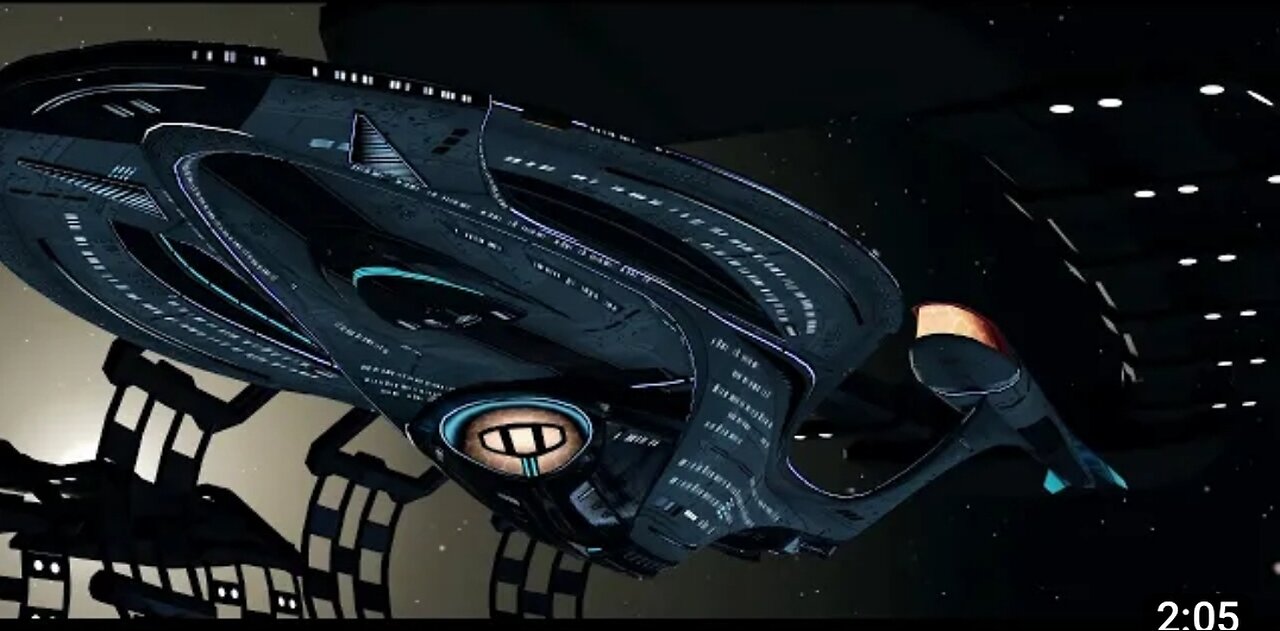 U.S.S. Dauntless Departs Spacedock