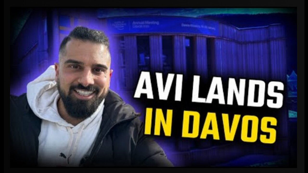 BREAKING! Avi Yemini lands in Davos, Swiss Army assigns 5000 troops to protect city!