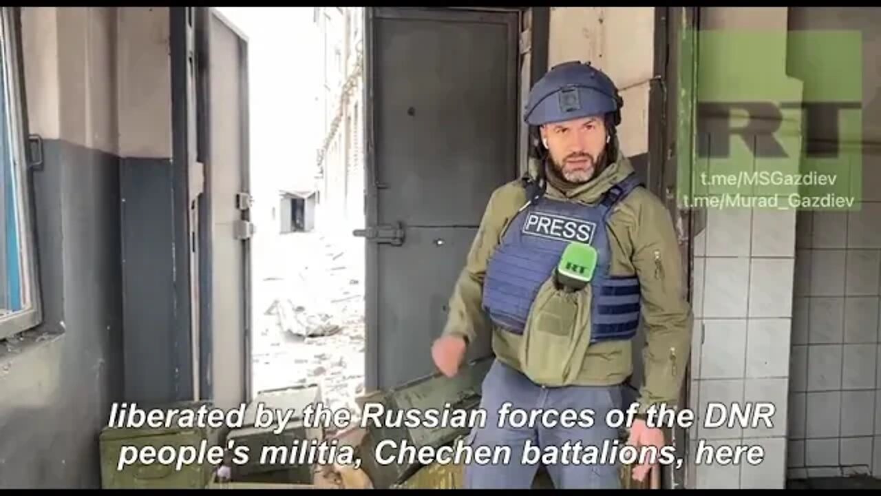 Reporting From Mariupol: Anti-Personnel Mines That Ukraine Swore It Didn't Have!