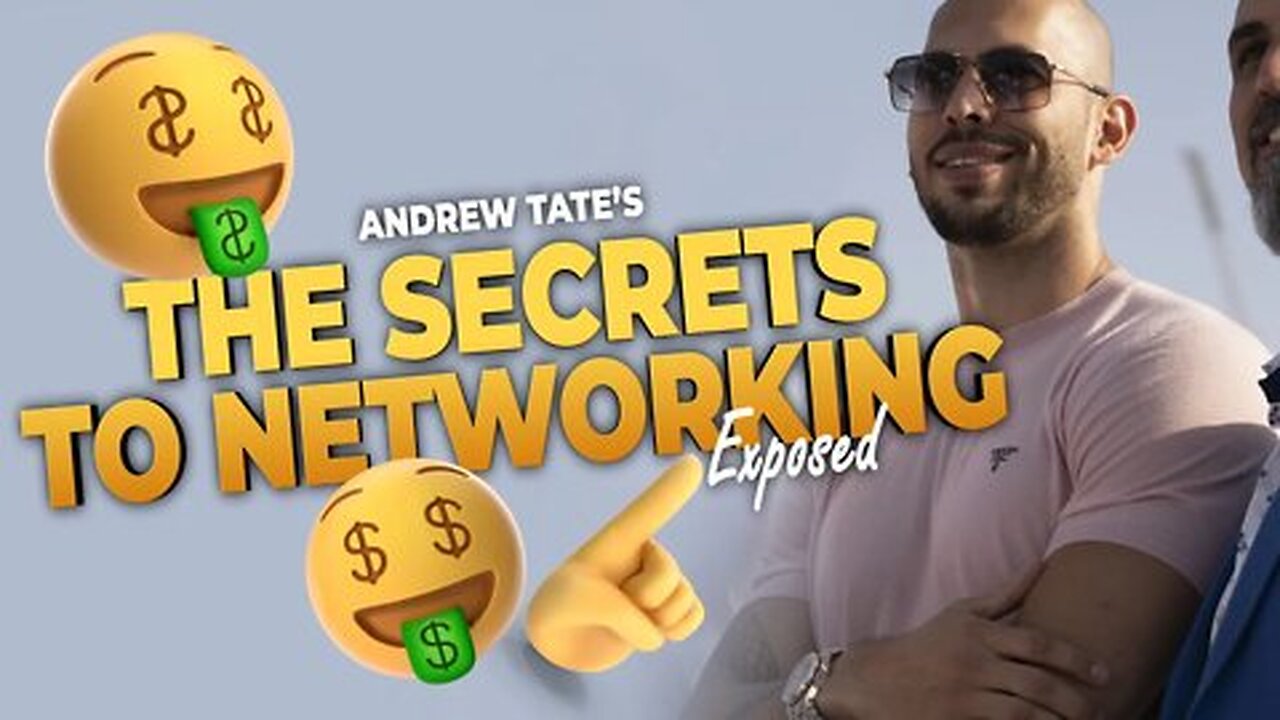 Top G Andrew Tate THE SECRETS TO NETWORKING Tristan Tate