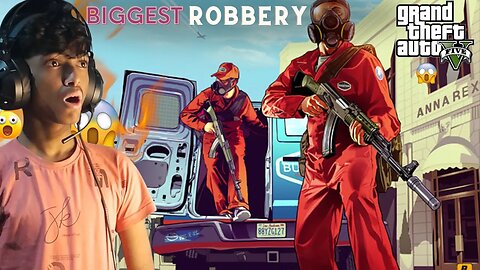 ROBBERY IN CITY'S BIGGEST JEWELLERY SHOP😱 GTA V GAMEPLAY | Bs Gaming Live
