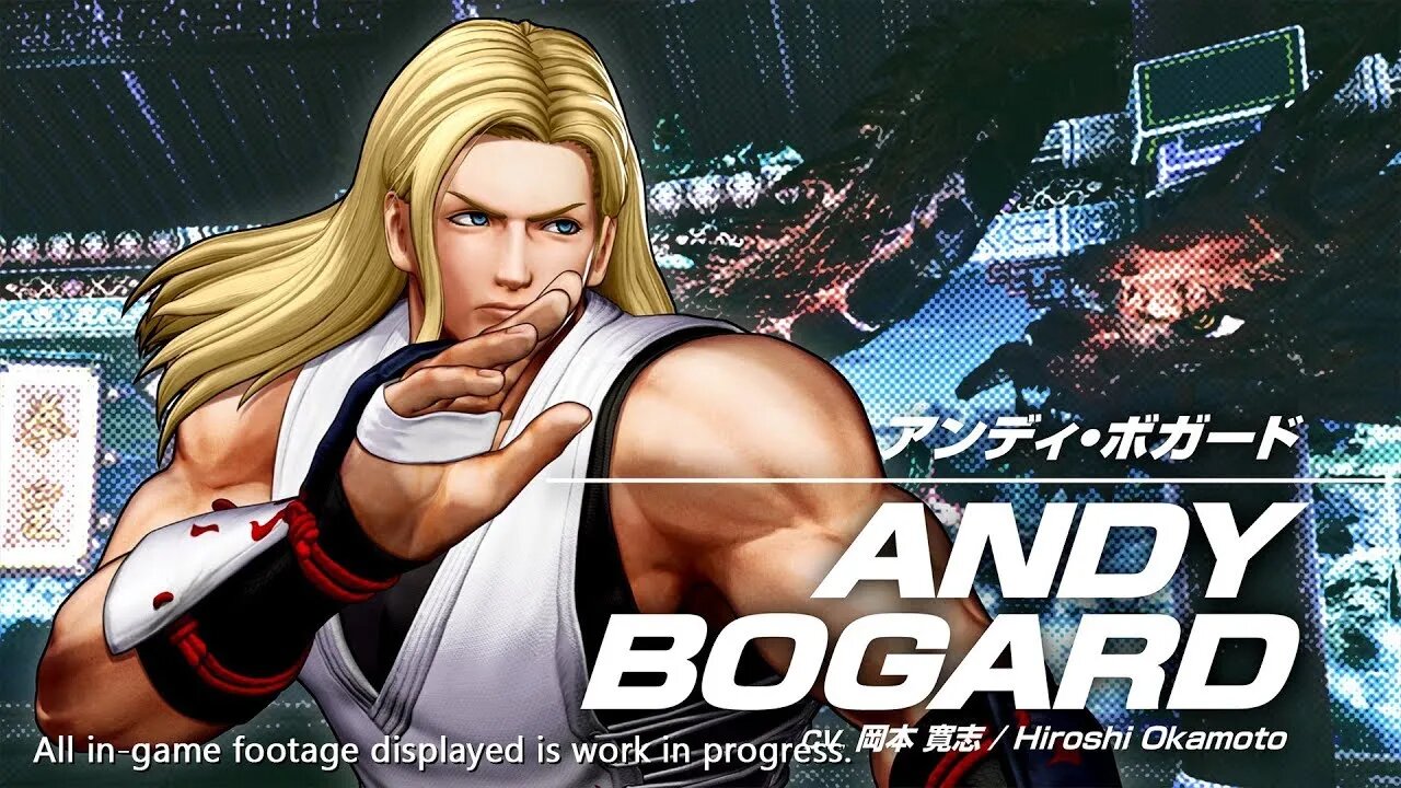 KOF XV| Andy Bogard |Character Trailer #8『ザ・キング・オブ・ファイターズXV』アンディ・ボガード|キャラクター・トレーラー#8