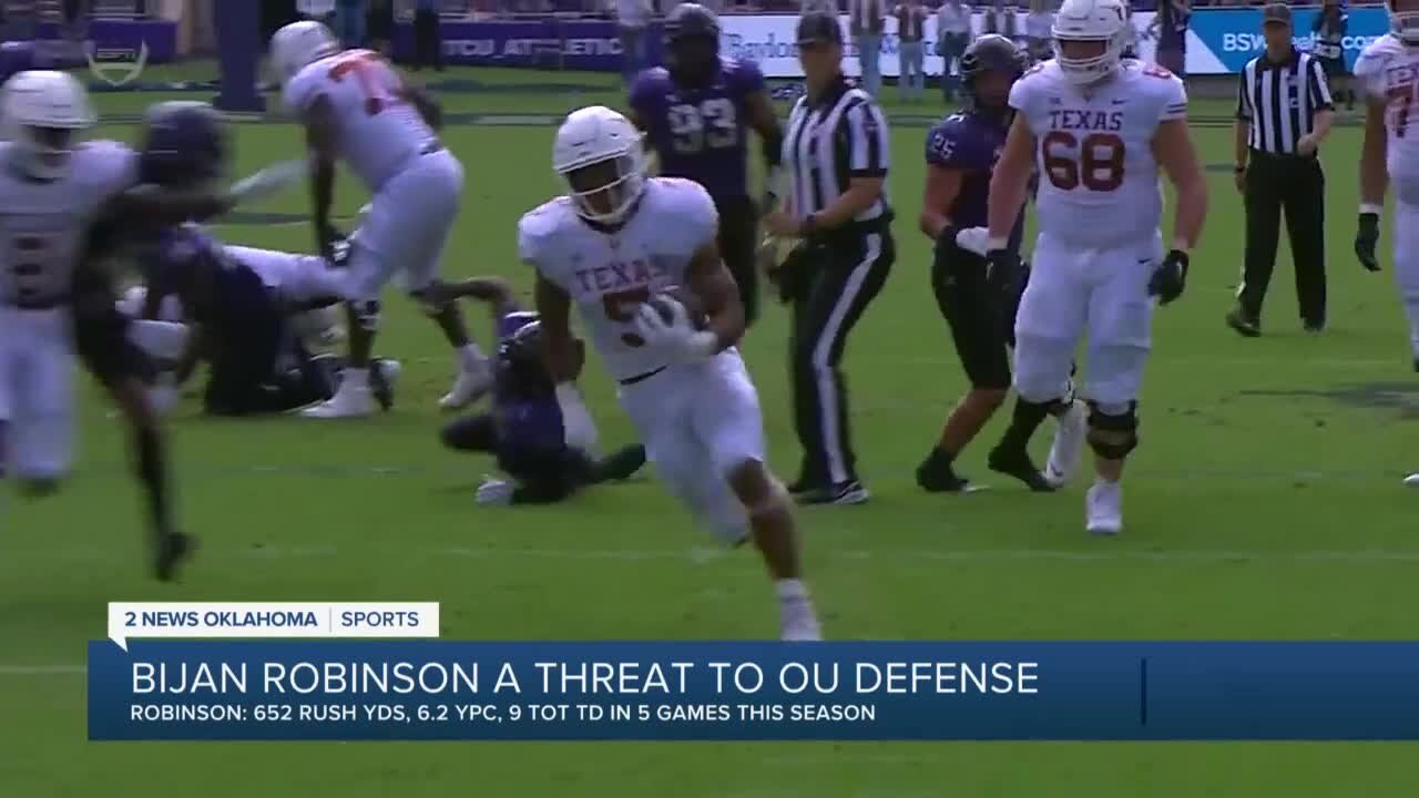 OU faces a tall task in defending Bijan Robinson