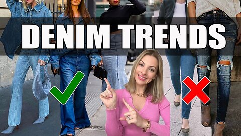Fall 2023 Denim Trends You Need to Know! *Something for Everyone*