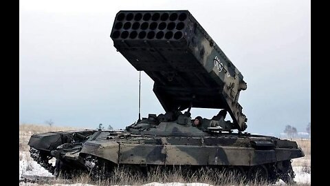 Ataques masivos contra la OTAN/Ucrania con sistemas pesadosTOS-1A Solntsepek