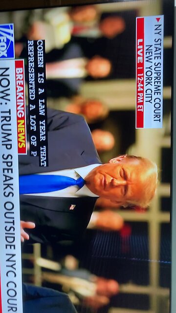 Trump speaks on his indictment