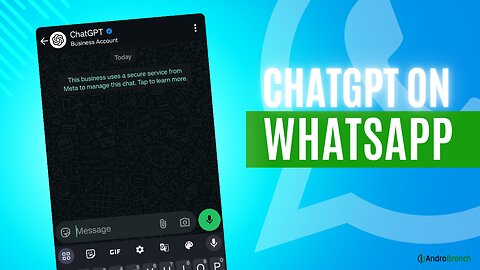 How to Use ChatGPT on WhatsApp or Call Directly // Quick Guide // AndroBranch