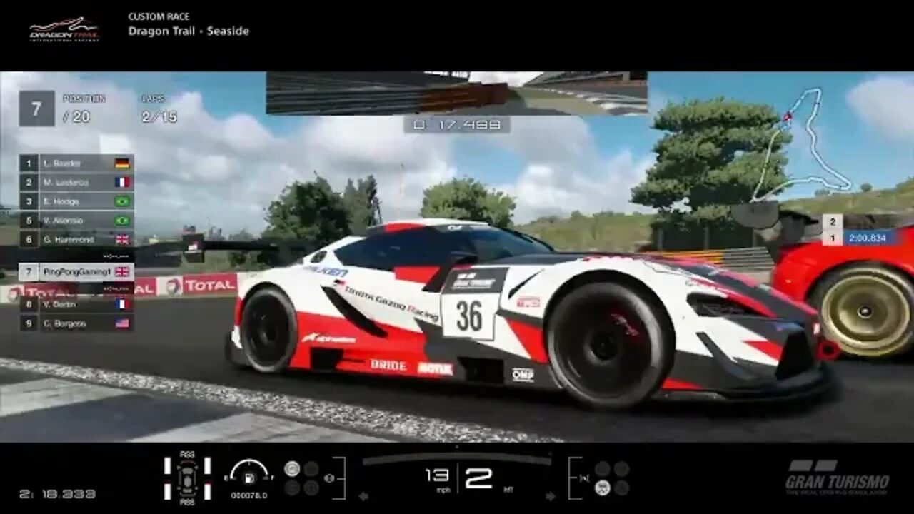 Ford GT LM Spec II Test Car | View 2 | Dragon Trail 15 Lap Race - Gran Turismo Sport