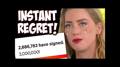 REMOVE AMBER HEARD Petition EXPLODES Online, Gains Almost 3 MILLION Signatures!