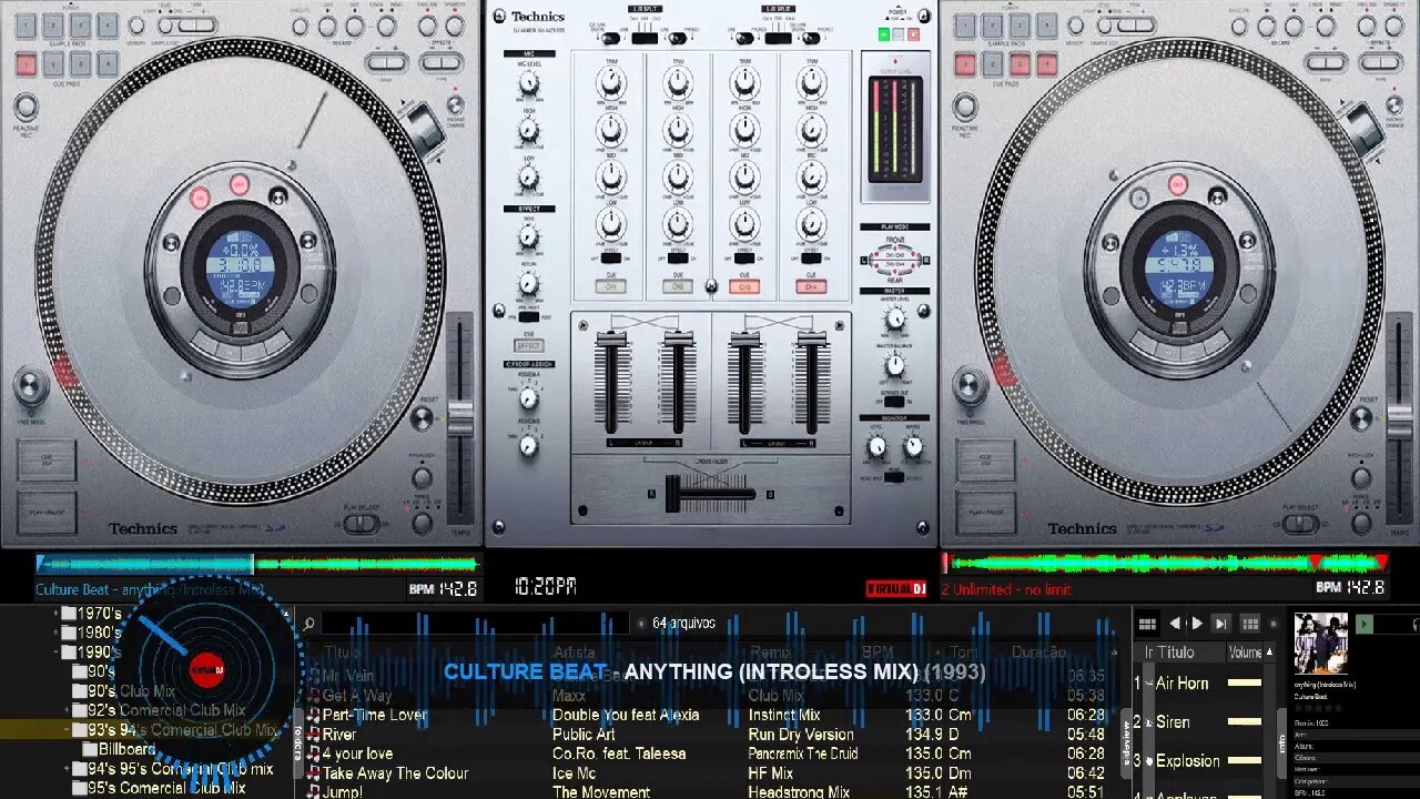 Live set Flashback ano 1993 pt3 (Dance pop / Dance Music / Classic House / Euro House / Eurodance)