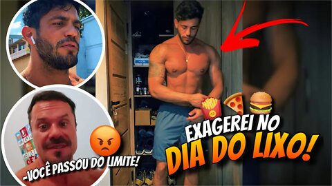 CARIANI LIBEROU LIXO, COMI MAIS QUE DEVIA E ACORDEI MUITO ESTRANHO | o que aconteceu com o shape?
