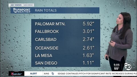 ABC 10News Pinpoint Weather with Meteorologist Megan Parry