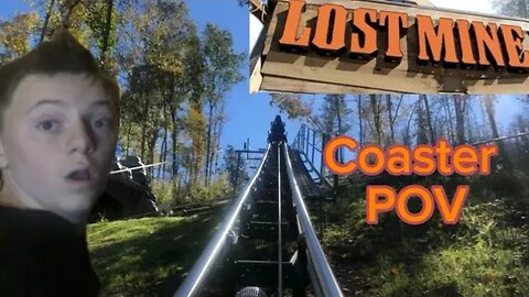 Lost Mine Mountain Coaster, Pigeon Forge, TN COASTER POV! #pov #pigeonforge #mountaincoaster