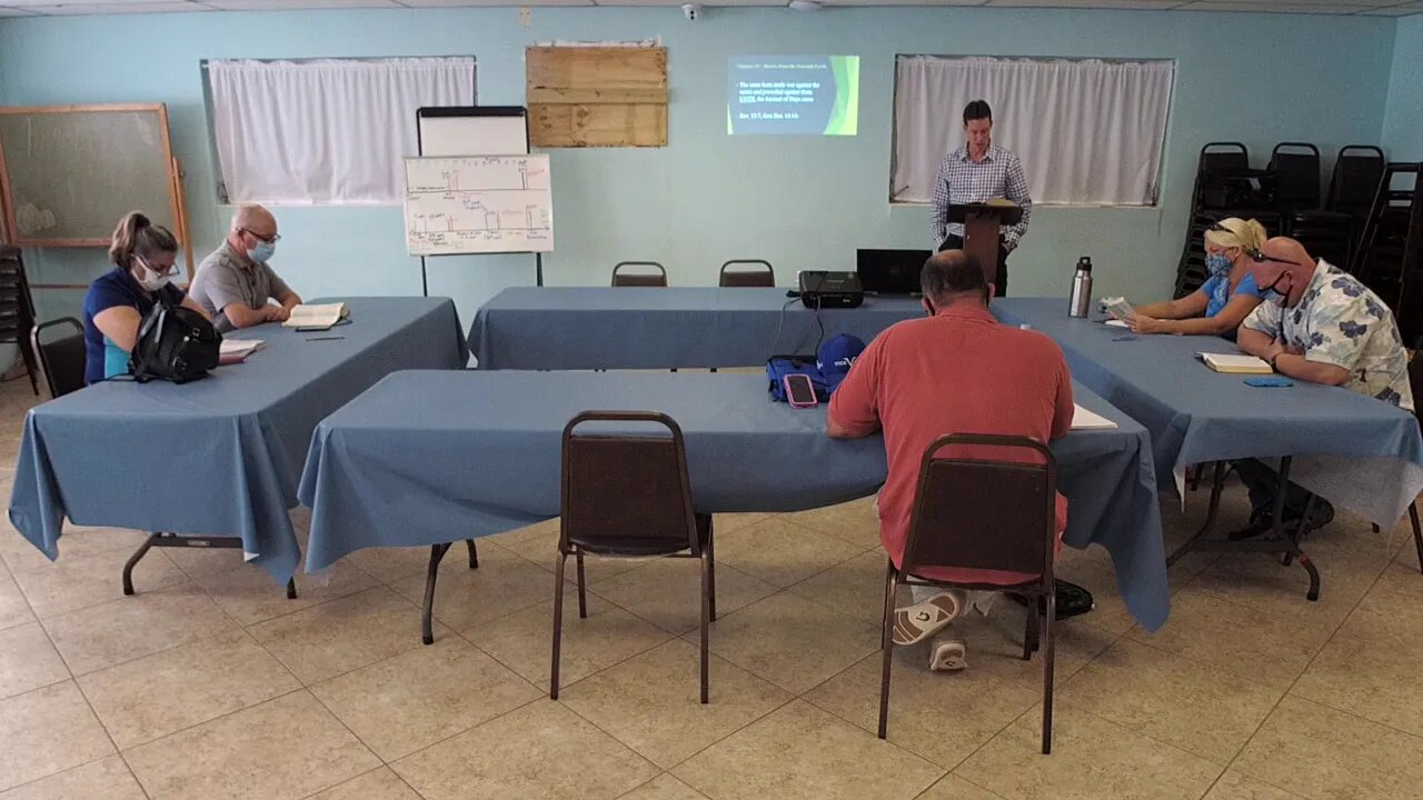 11-15-2020 Eschatology 46- Revelation 13:1-10 Pt. 2 with Pastor Craig Campbell