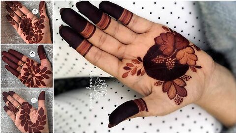 Elegant and unique mehndi design || FashionAndEthics