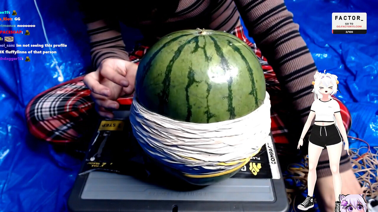 Filian Tortures @Nihmune While She Tortures a Watermelon (1/18/2024)