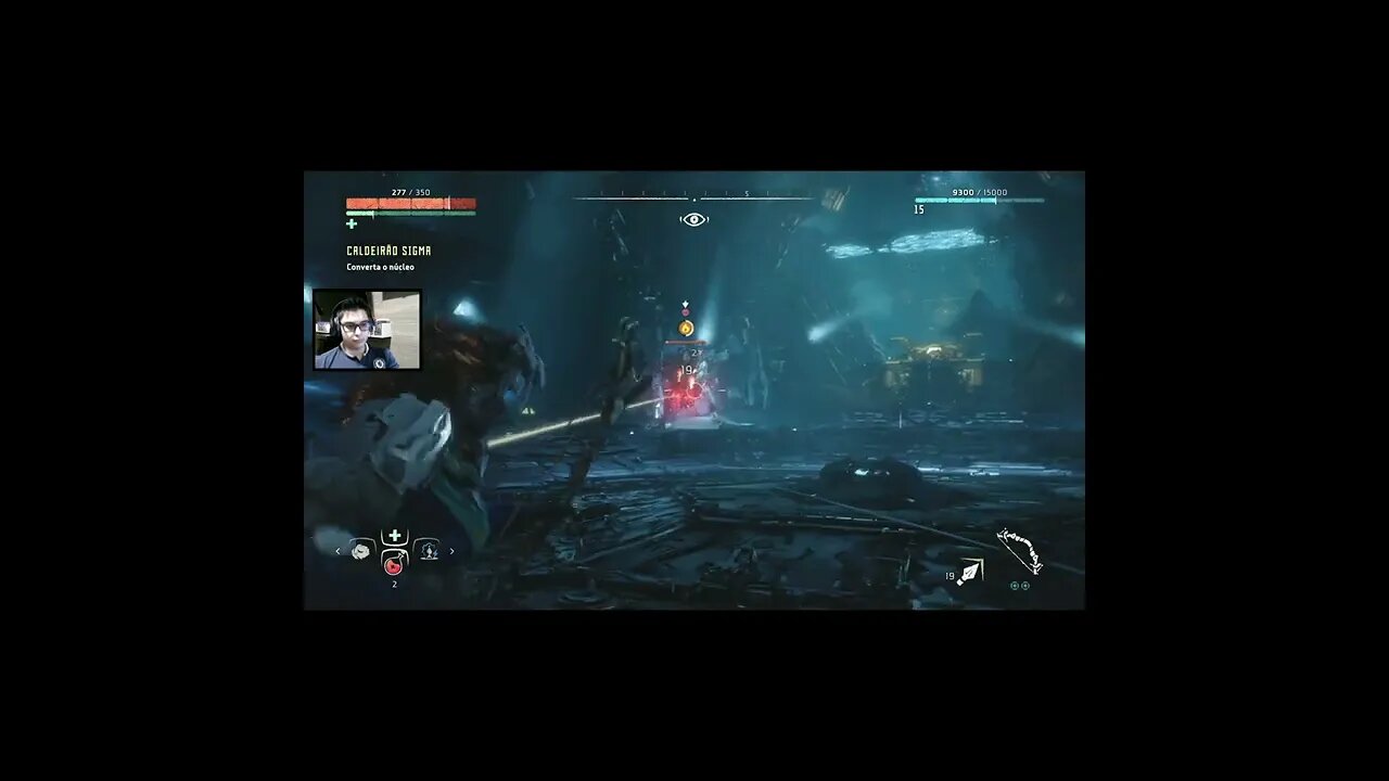 ALOY derrota BORRIFADOR - Horizon Zero Dawn - Gameplay Completo no CARD FINAL #shorts