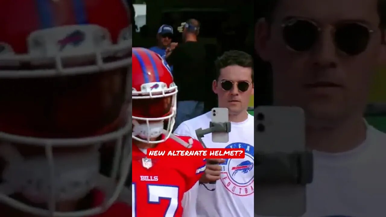 Brand New Buffalo Bills Helmets #nfl #bills #shorts
