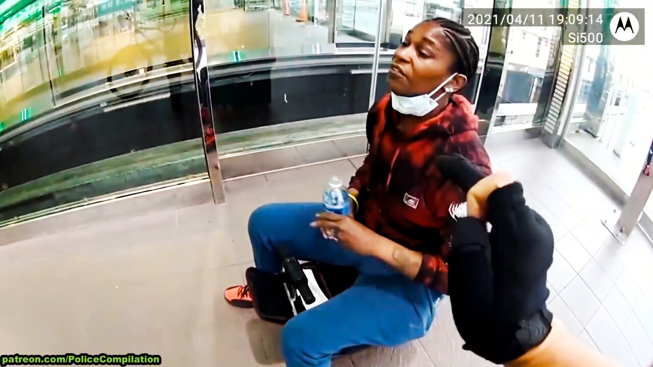 Woman was arrested for battery on a police officer in Orlando | April 11, 2021
