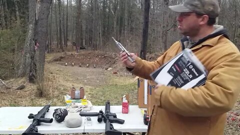 CMMG 22lr AR-15 conversion bolt - 100 yd Accuracy Test