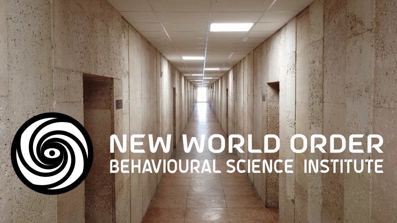 New World Order Behavioural Science Institute commercial