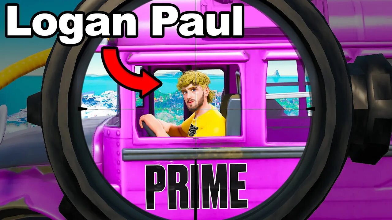 I Pretended To Be Logan Paul in Fortnite!