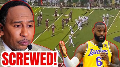 ESPN CRUSHED! Leaves HUGE Georgia High School Football Game ENDING for NBA Preseason, Lebron James!