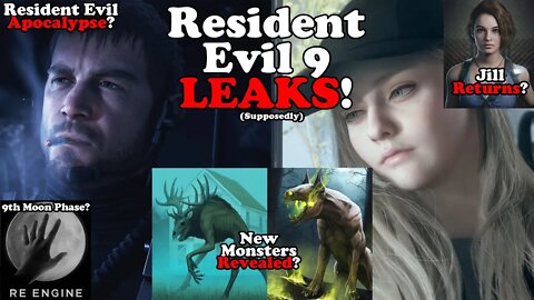 Resident Evil 9 Supposedly Leaks! Titled RE: Apocalypse? Jill Returns? Melee Combat? Mythical Enemy?