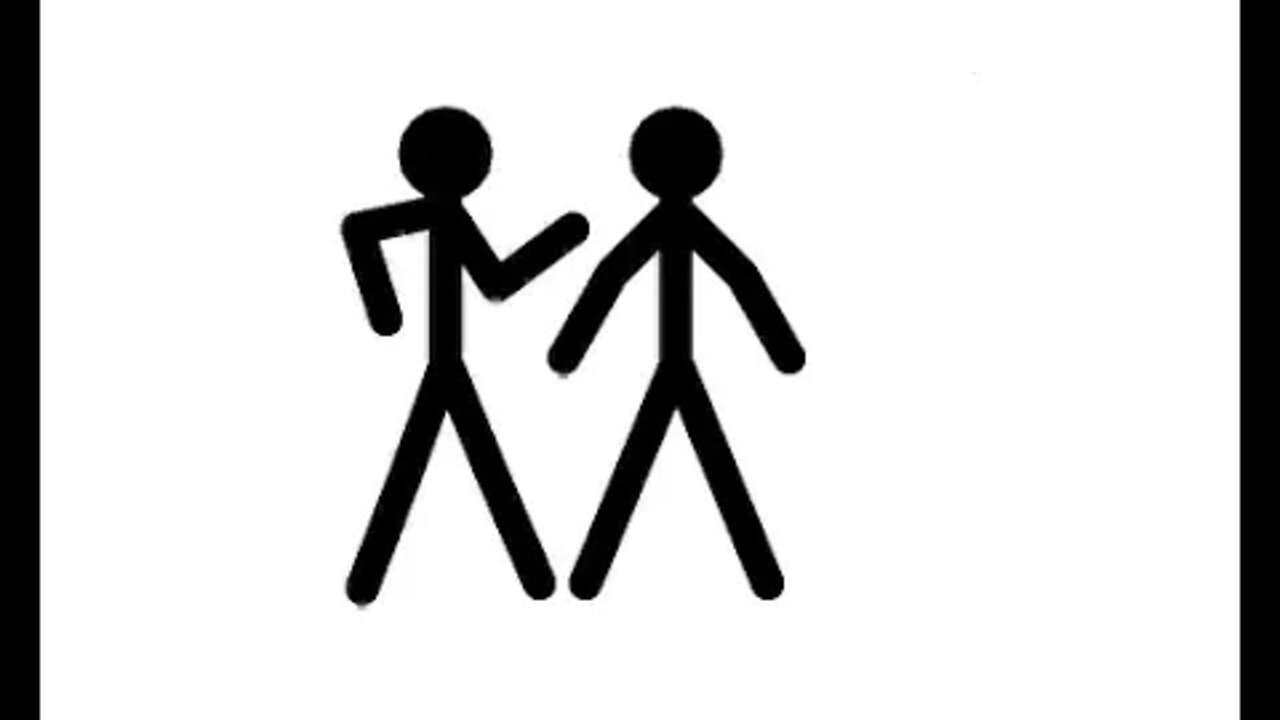 Stickmans Fight Each Other (My First Pivot Animation)