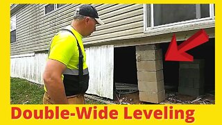 Releveling Mobile Home 2020