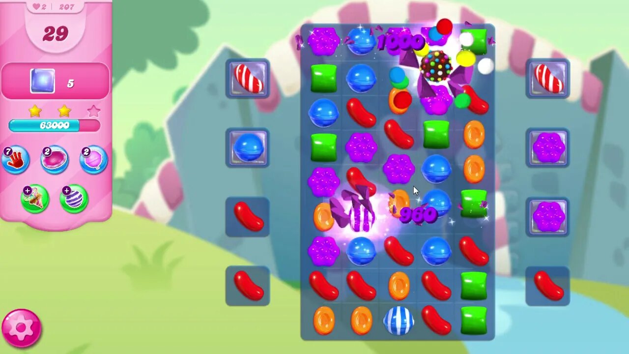Candy Crush Saga Level 207