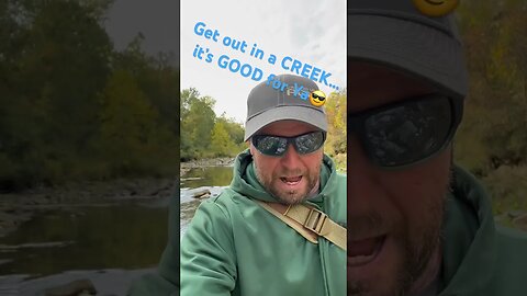 Get in a Creek! #creek #creekfishing #wading #explore #explorer #exploring