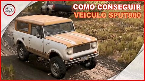 SnowRunner, Como Conseguir O Veiculo Scout 800, Gameplay PT BR