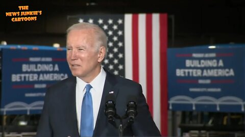 Biden: "We're gonna keep at it to ensure the American people are paying their fair share for gas."