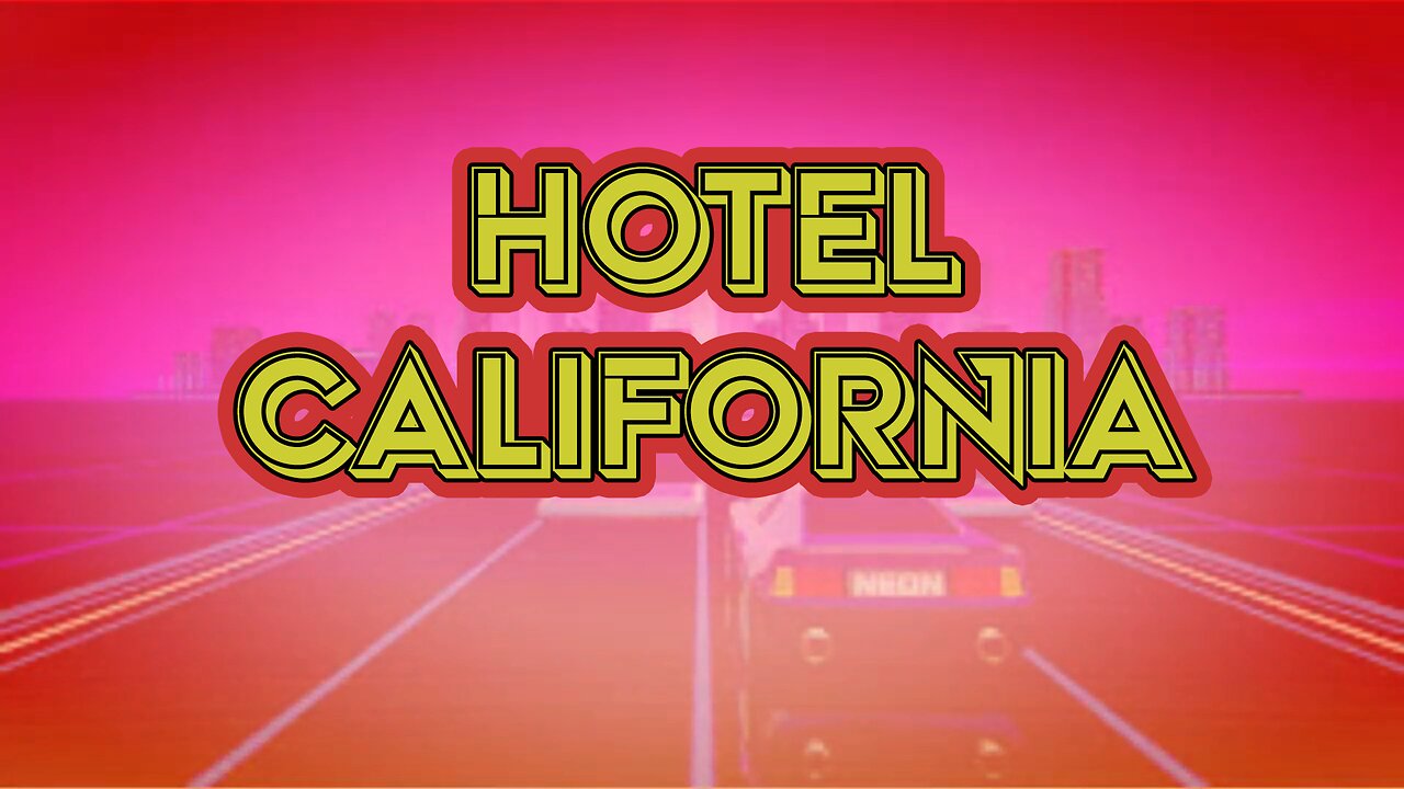 🔴 THE EAGLES - HOTEL CALIFORNIA (LYRICS) - RUMBLE