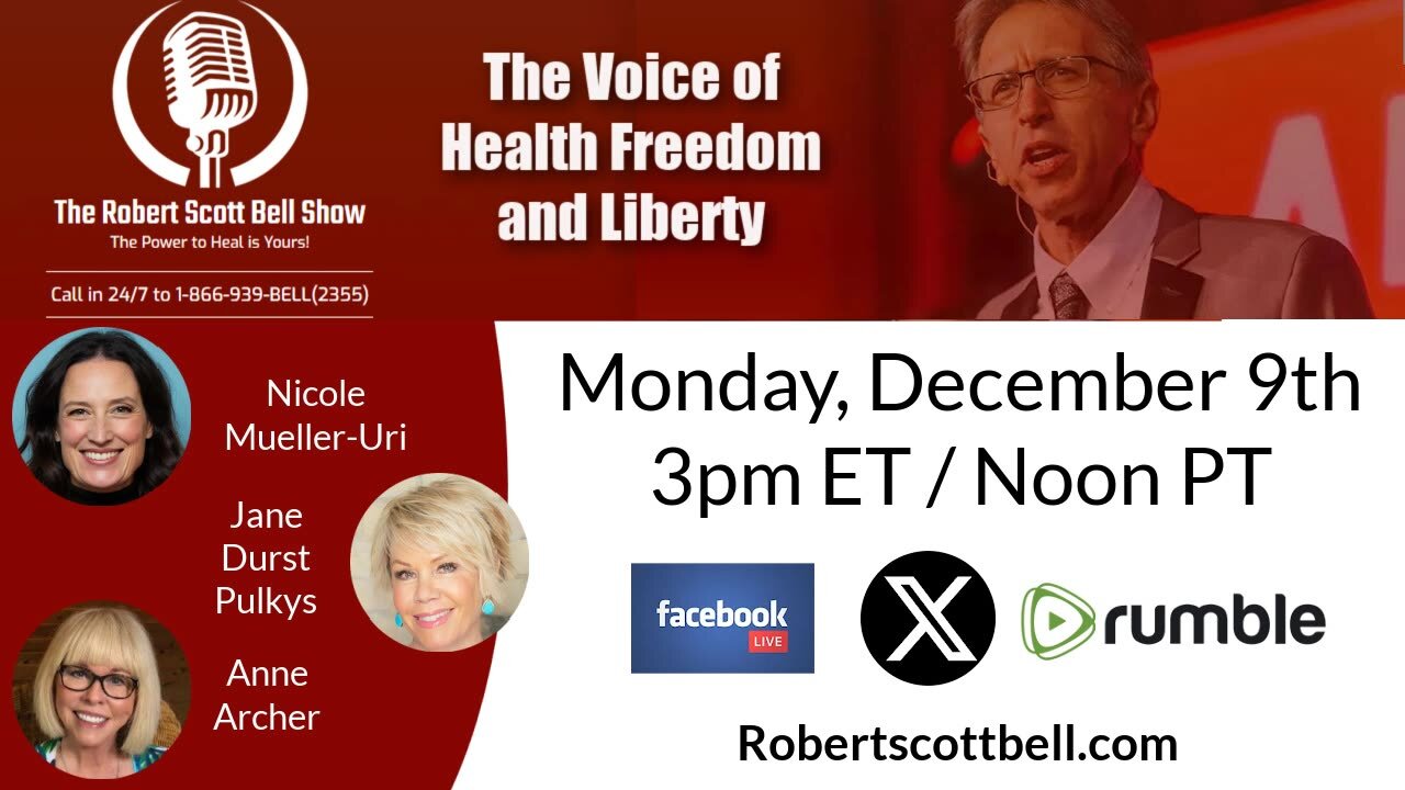 Obesity Drug Expansion, Nicole Mueller-Uri, Jane Durst Pulkys, Anne Archer, Metabolic Balance, Aranea Diadema, RFK Jr. Vaccine Research - The RSB Show 12-9-24