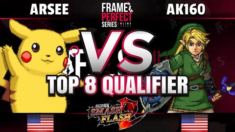 FPS5 Online - Arsee (Pikachu) vs. SC | AK160 (Link) - SSF2 Top 8 Qualifier